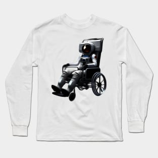 Astronaut in a wheelchair Long Sleeve T-Shirt